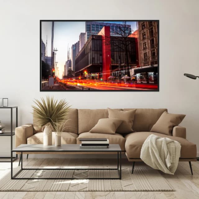 Quadro Decorativo Masp Sao Paulo