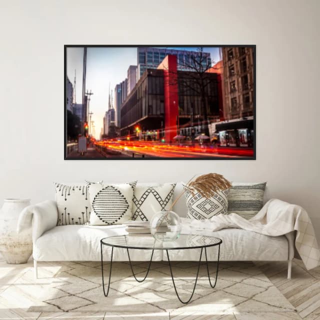 Quadro Decorativo Masp Sao Paulo