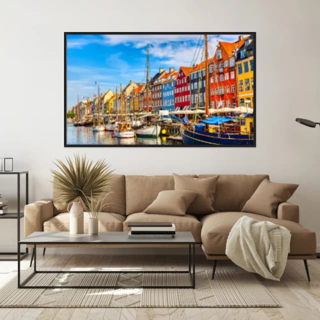 Quadro Decorativo Copenhague Dinamarca