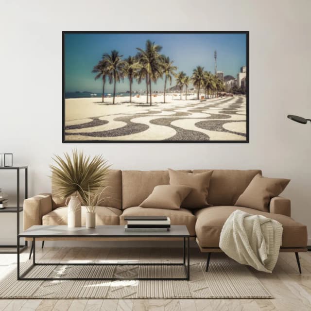 Quadro Decorativo Copacabana Rio De Janeiro