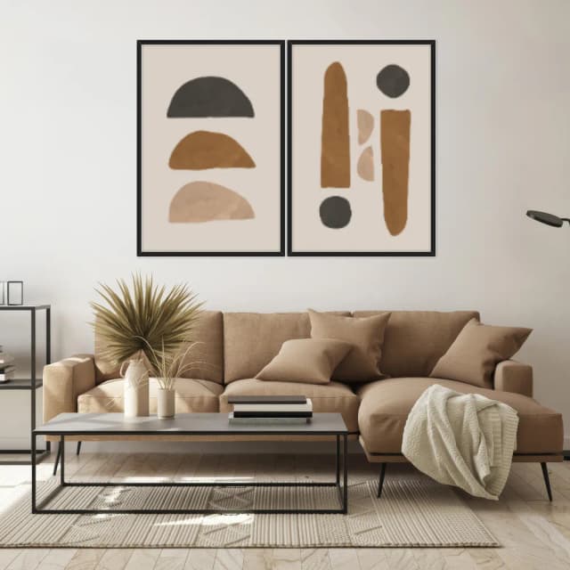 Kit Quadros Decorativos Boho