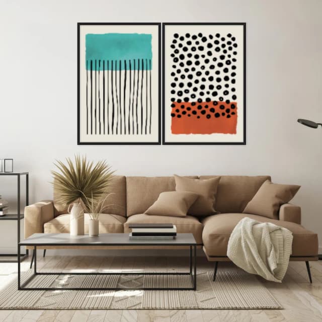 Kit Quadros Decorativos Formas