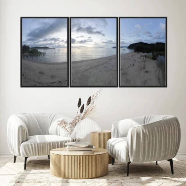 Kit Quadros Decorativos Praia