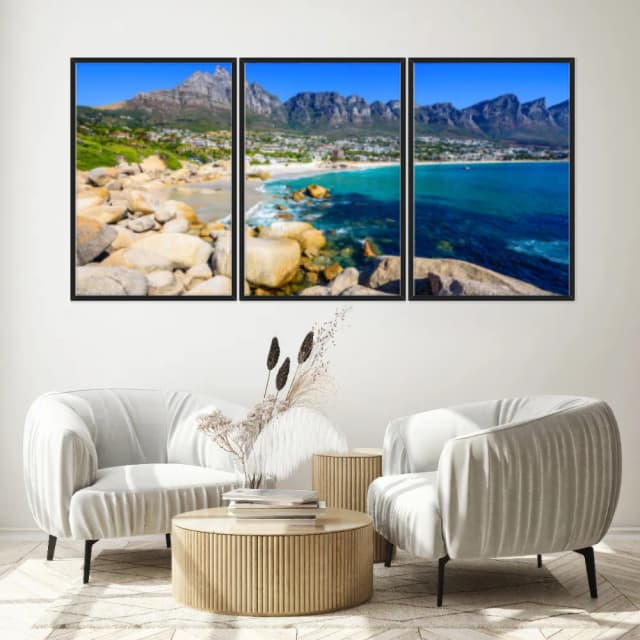 Kit Quadros Decorativos Praia