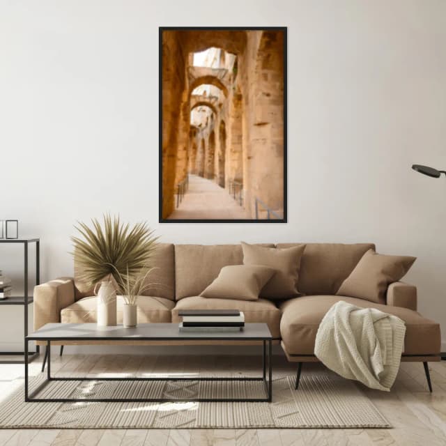 Quadro Decorativo Anfiteatro Tunisia