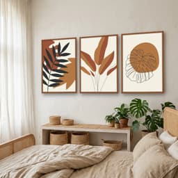 Kit Quadros Decorativos Tropical
