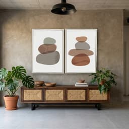 Kit Quadros Decorativos Orgânico
