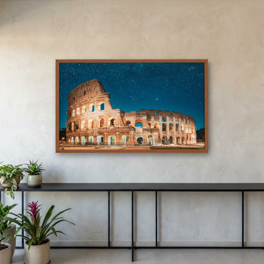 Quadro Decorativo Coliseu Italia