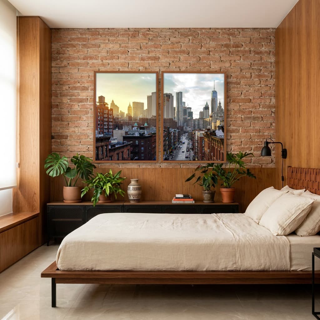 Kit Quadros Decorativos Manhattan Nova York