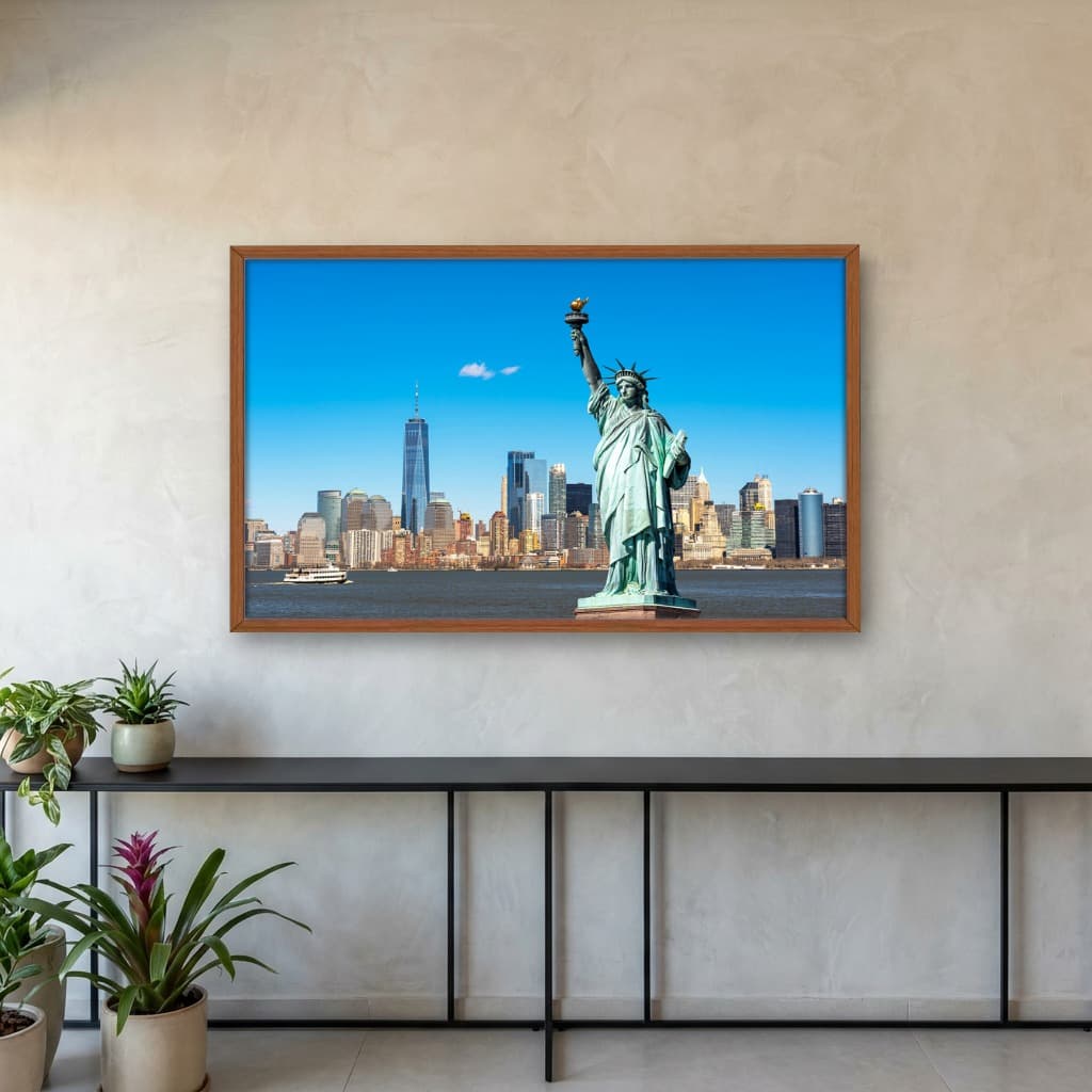 Quadro Decorativo Estatua Da Liberdade Nova York