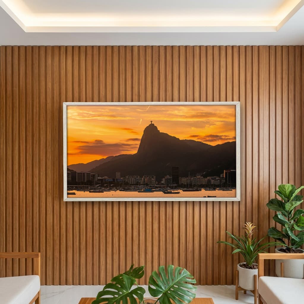 Quadro Decorativo Cristo Redentor Rio De Janeiro
