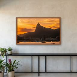 Quadro Decorativo Cristo Redentor Rio De Janeiro