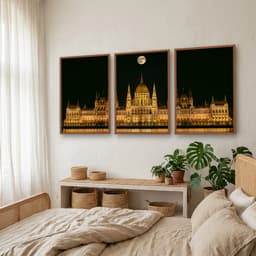 Kit Quadros Decorativos Parlamento Budapeste