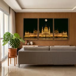 Kit Quadros Decorativos Parlamento Budapeste
