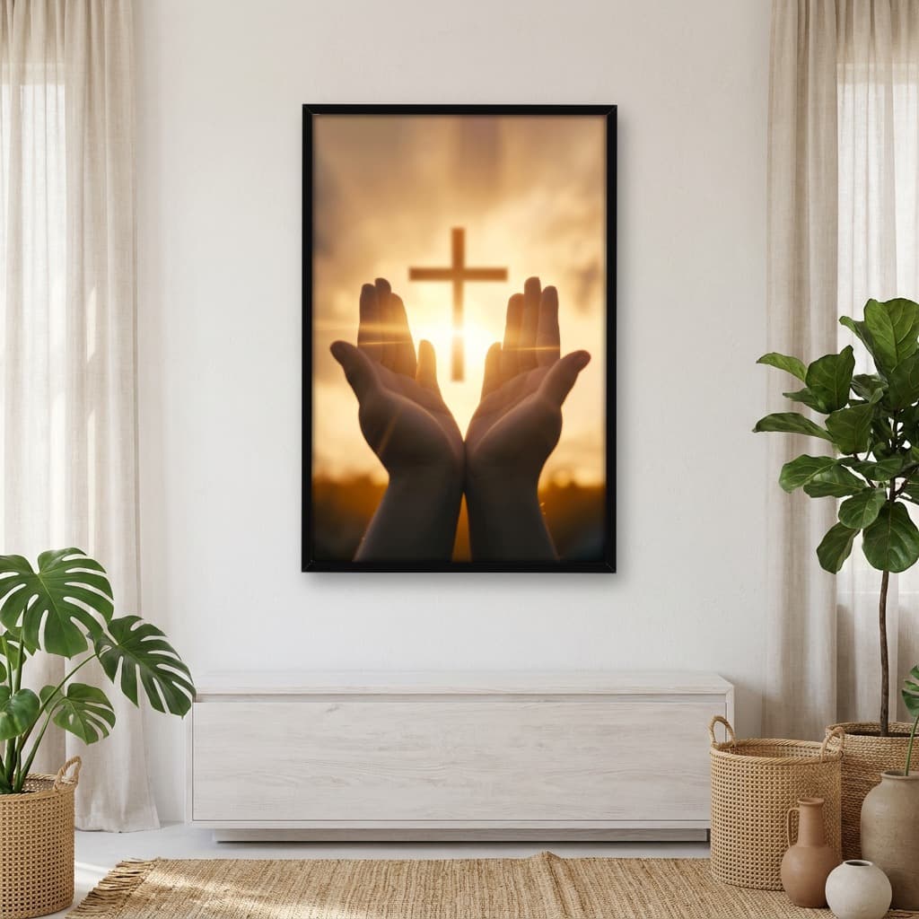 Quadro Decorativo Cruz
