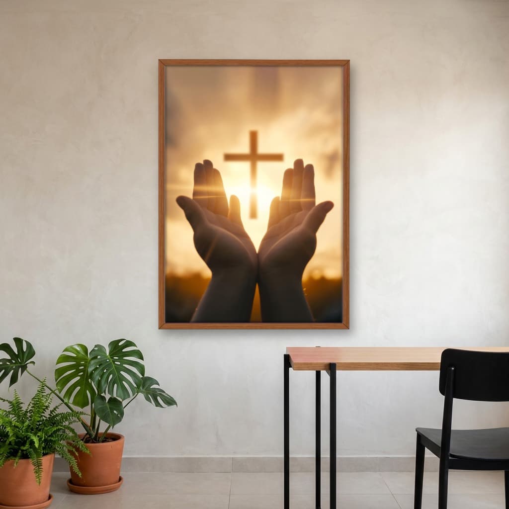 Quadro Decorativo Cruz