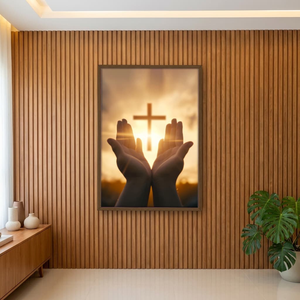 Quadro Decorativo Cruz