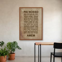Quadro Decorativo Pai Nosso