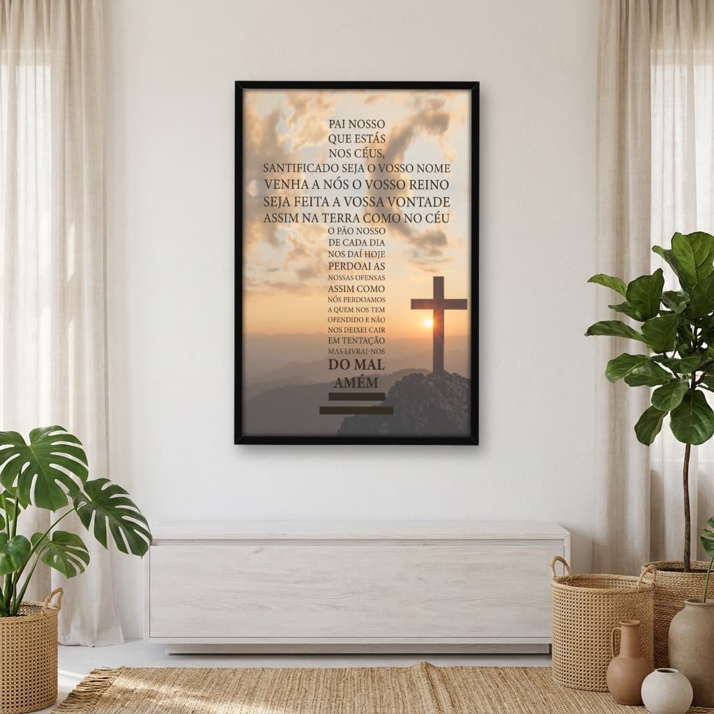 Quadro Decorativo Pai Nosso