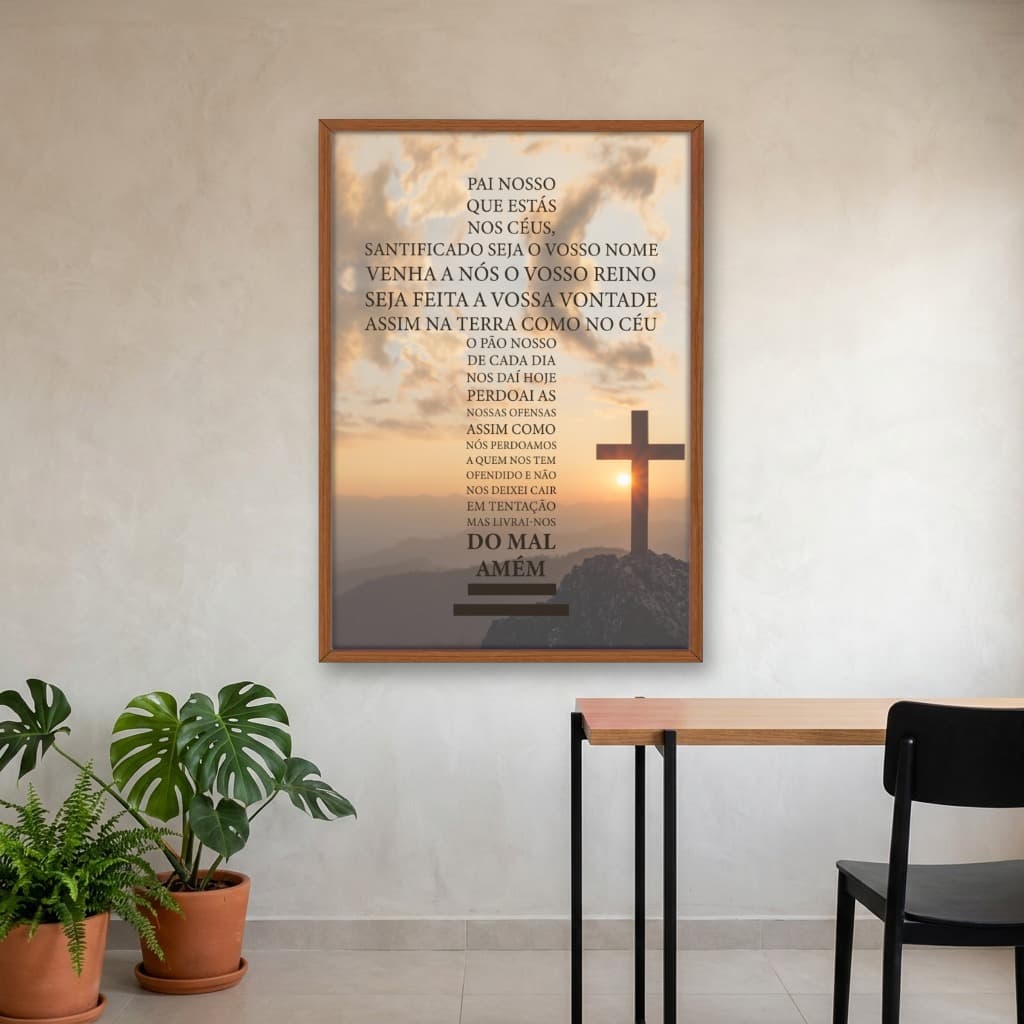Quadro Decorativo Pai Nosso