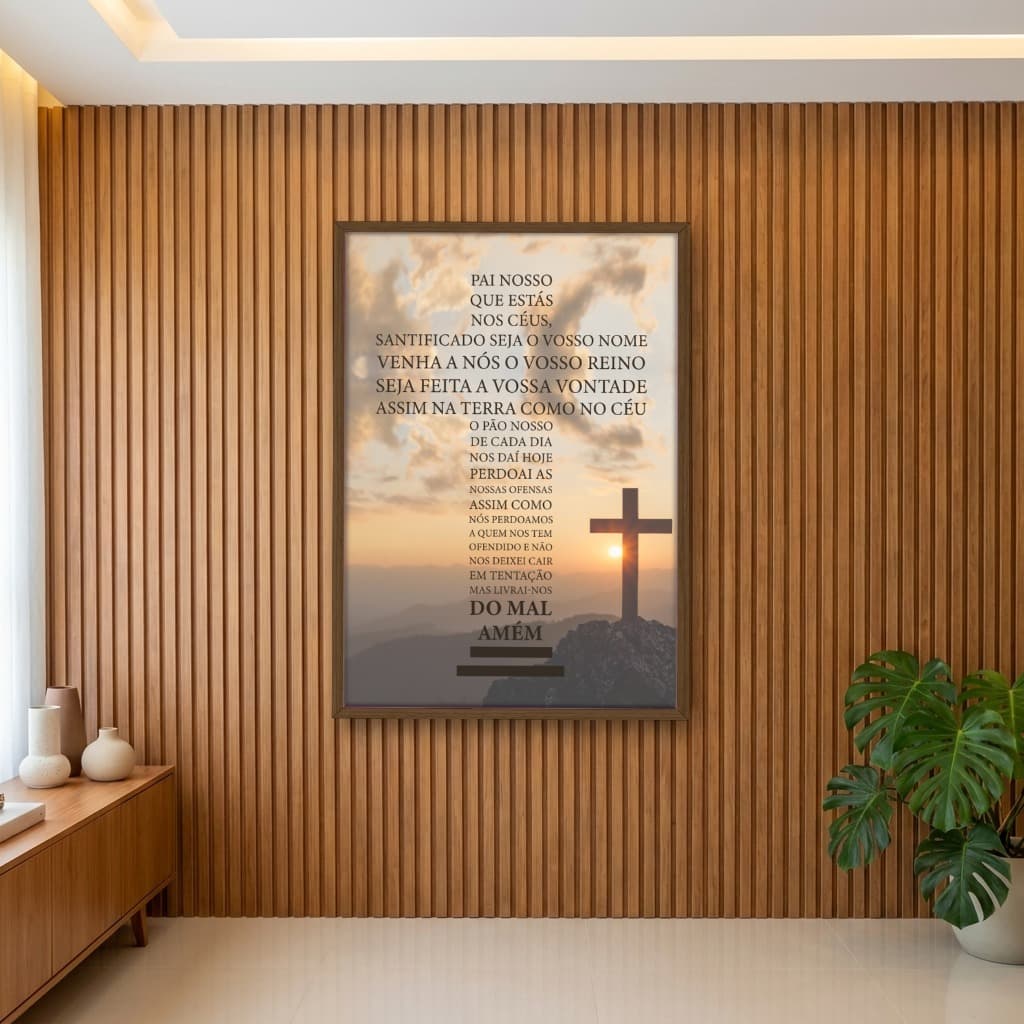 Quadro Decorativo Pai Nosso