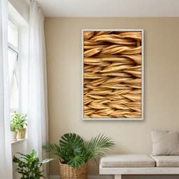 Quadro Decorativo Nó De Tecido