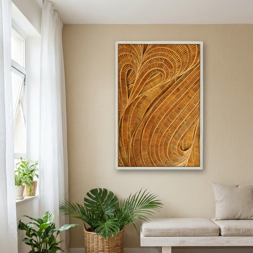 Quadro Decorativo Madeira