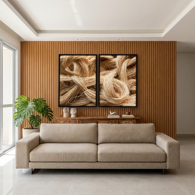 Kit Quadros Decorativos Fios