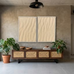 Kit Quadros Decorativos Areia
