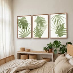 Kit Quadros Decorativos Costela De Adão