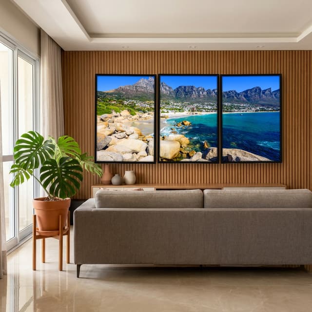 Kit Quadros Decorativos Praia