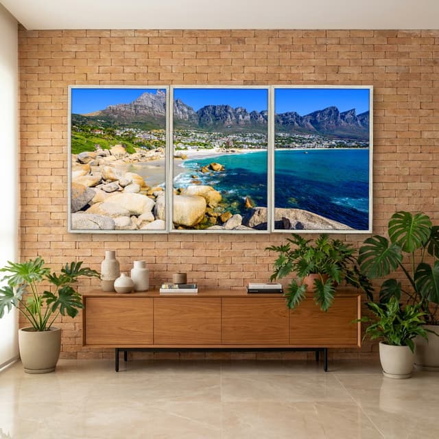 Kit Quadros Decorativos Praia