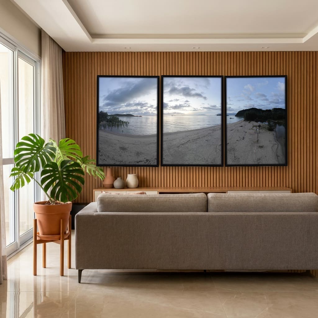 Kit Quadros Decorativos Praia