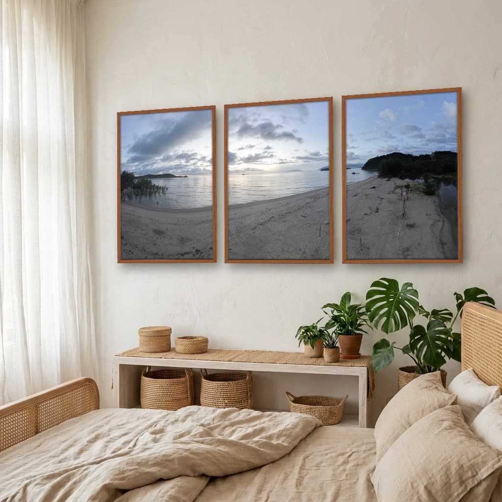 Kit Quadros Decorativos Praia