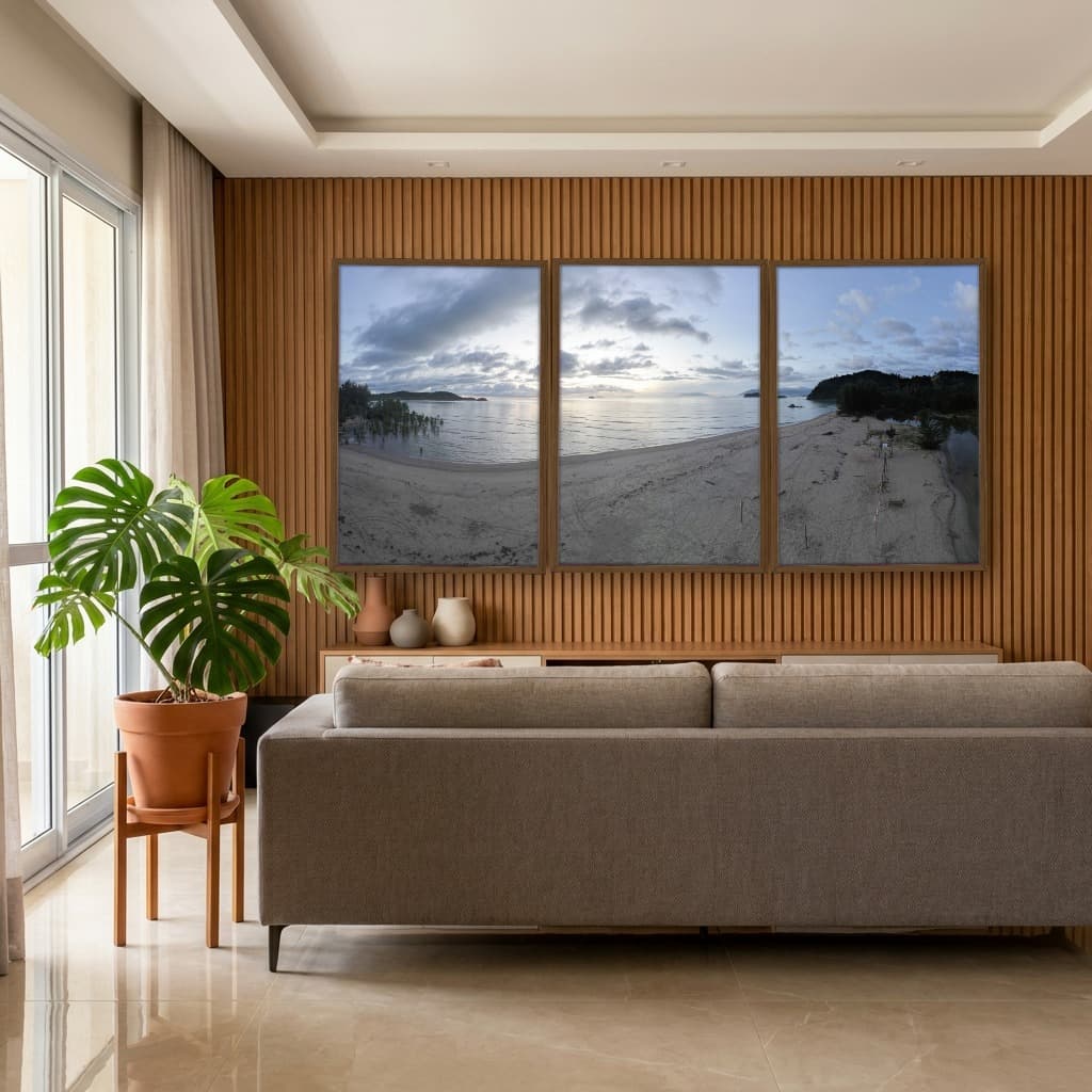 Kit Quadros Decorativos Praia