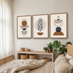 Kit Quadros Decorativos Boho