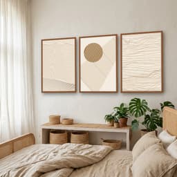 Kit Quadros Decorativos Linhas