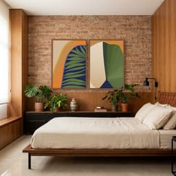 Kit Quadros Decorativos Tropical