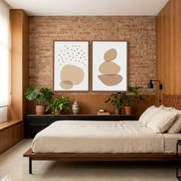Kit Quadros Decorativos Orgânico