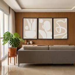 Kit Quadros Decorativos Minimalista