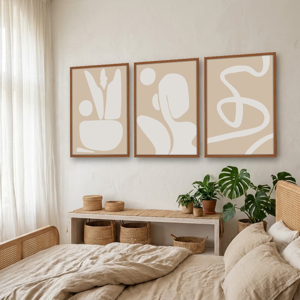 Kit Quadros Decorativos Minimalista