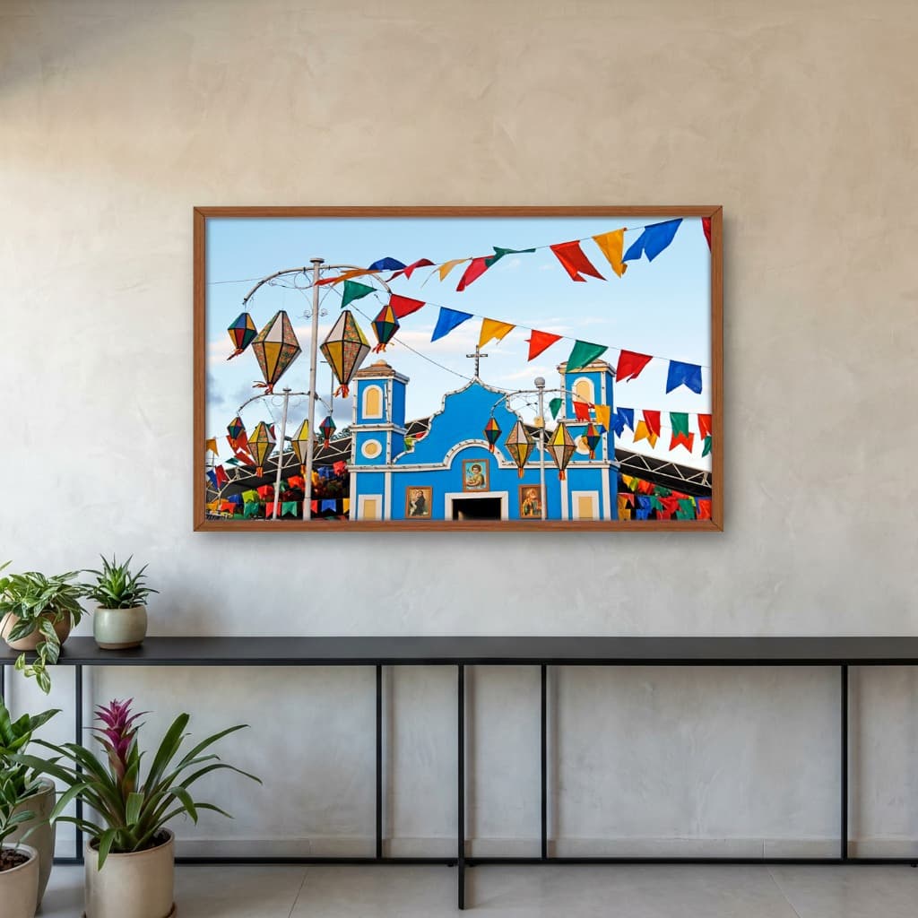 Quadro Decorativo Igreja Maringa Parana