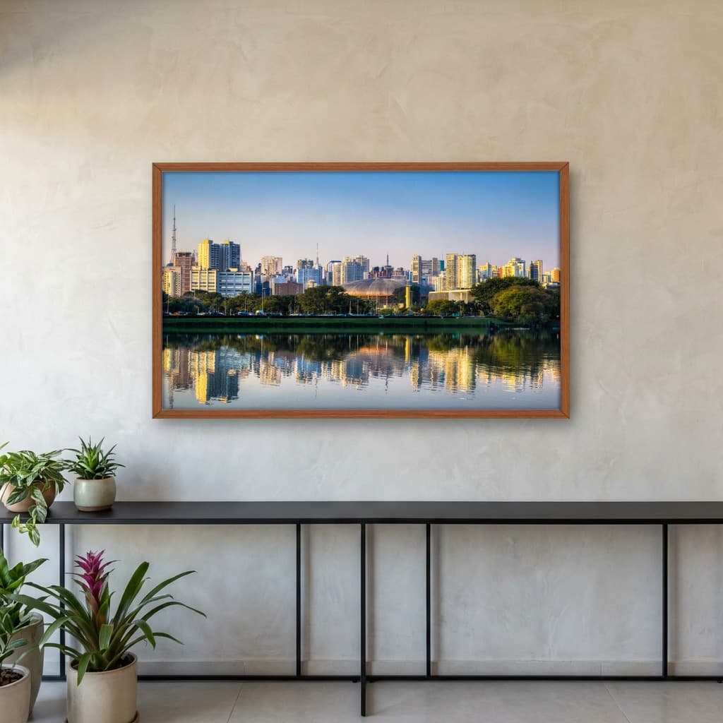 Quadro Decorativo Ibirapuera Sao Paulo