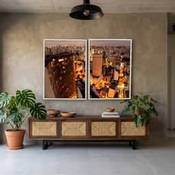 Kit Quadros Decorativos Predios De Sao Paulo