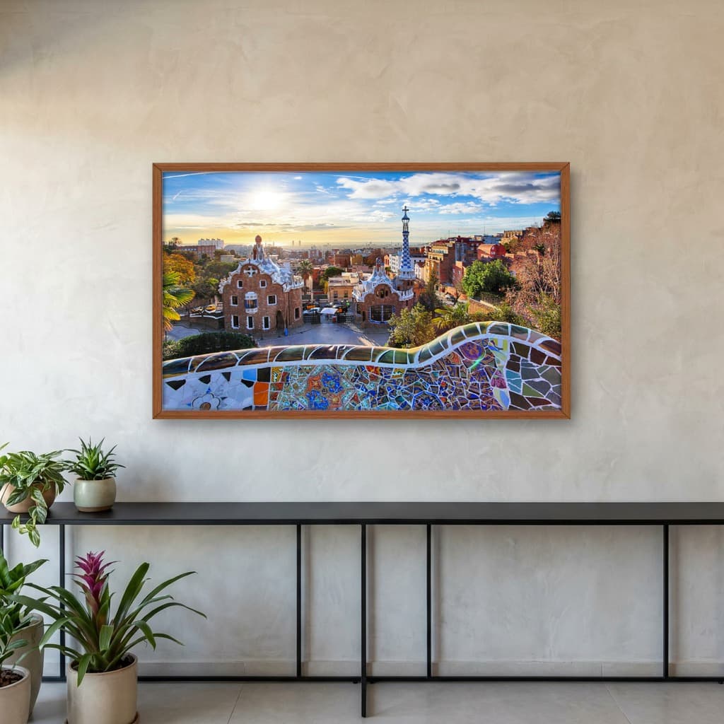 Quadro Decorativo Parque Guell Espanha