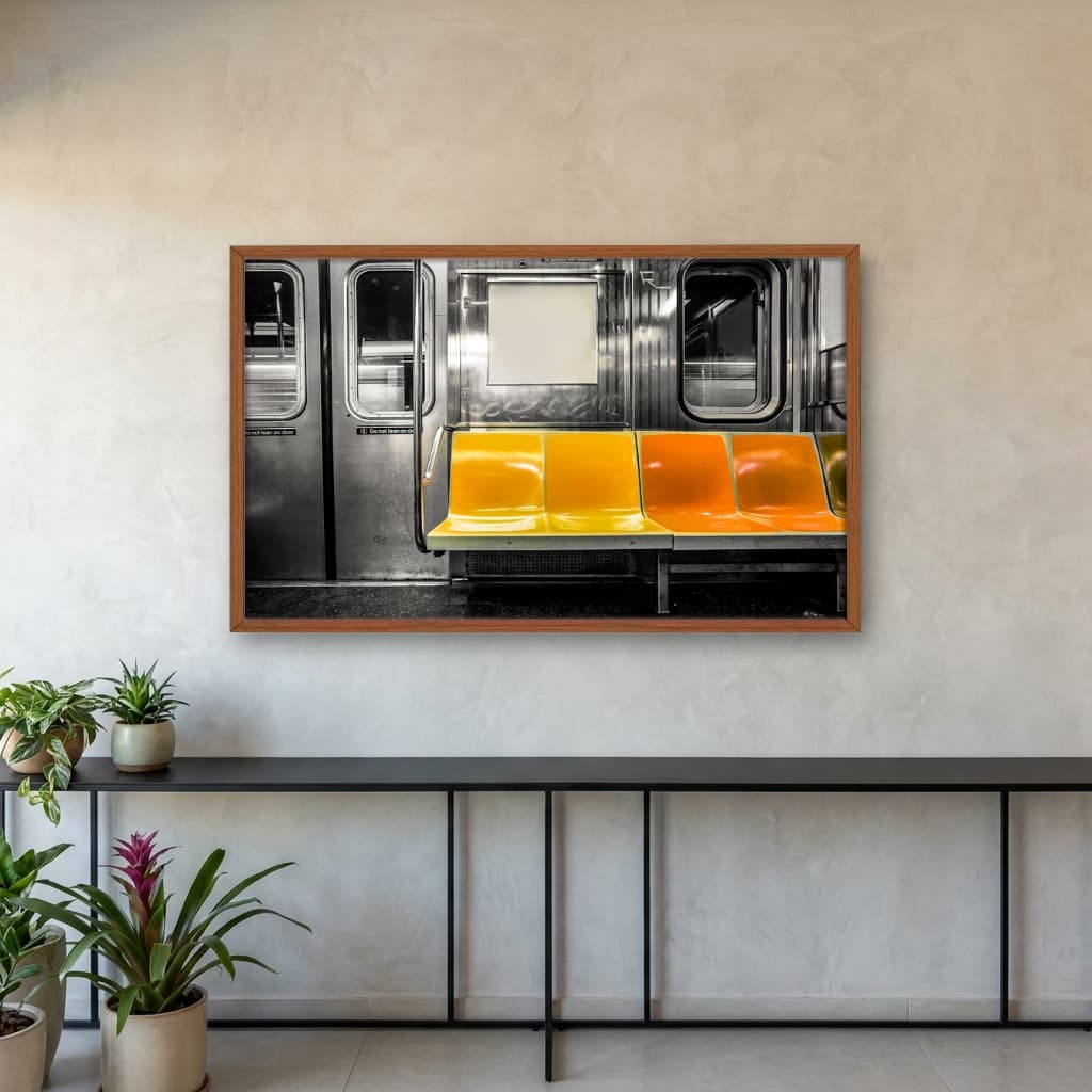 Quadro Decorativo Metro Nova York