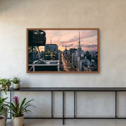 Quadro Decorativo Avenida Paulista Sao Paulo
