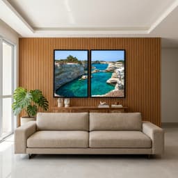 Kit Quadros Decorativos Praia